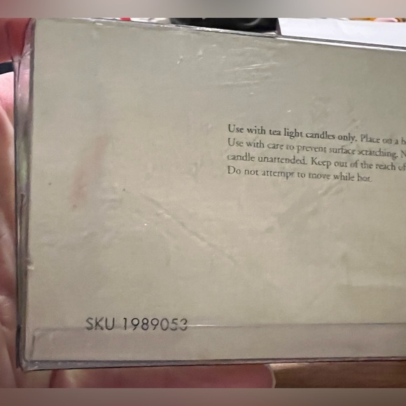 VTG Set of 3 Pier 1 Imports Glass Tea Light Holders Blue Pink Green NIB - Picture 8 of 11